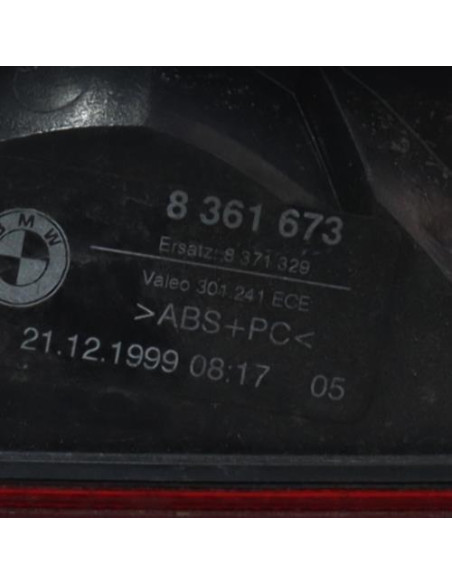 Feu arriere secondaire gauche (feux) BMW SERIE 5 E39 TOURING PHASE 1 BREAK Diesel