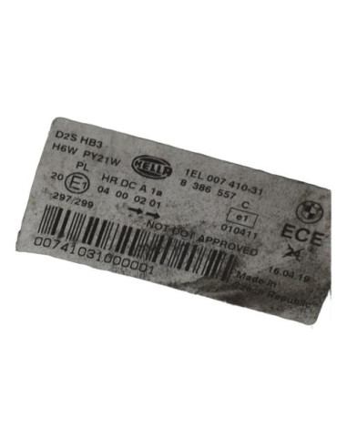 Optique avant principal gauche (feux)(phare) BMW SERIE 5 E39 TOURING PHASE 1 BREAK Diesel