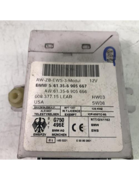 Kit de demarrage BMW SERIE 3 E46 PHASE 2 