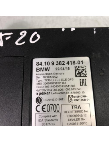 Calculateur BMW SERIE 1 F20 PHASE 2 Essence