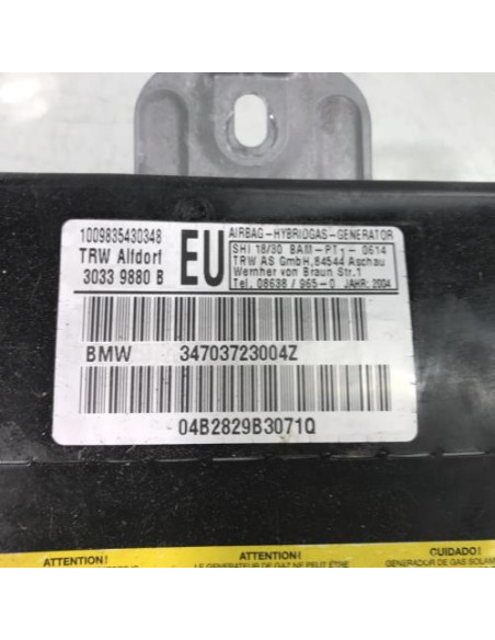 Air bag lateral droit BMW SERIE 3 E46 PHASE 2 