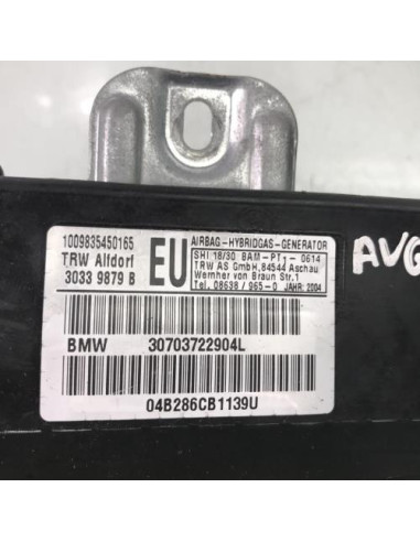 Air bag lateral gauche BMW SERIE 3 E46 PHASE 2 