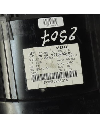 Compteur BMW SERIE 3 E92 COUPE PHASE 1 Diesel