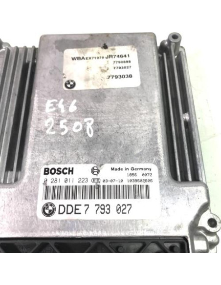 Calculateur moteur BMW SERIE 3 E46 TOURING PHASE 2 BREAK Diesel