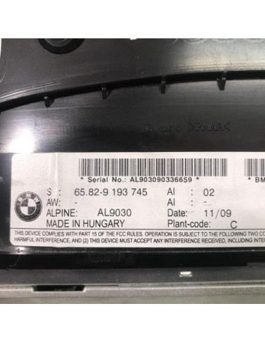 Ecran GPS BMW SERIE 3 E90 PHASE 2 Diesel