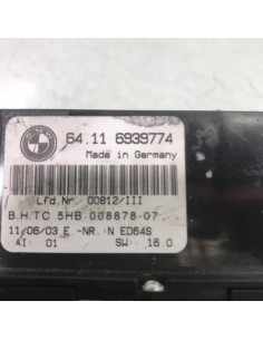 Commande chauffage BMW SERIE 3 E46 PHASE 2 Essence 2