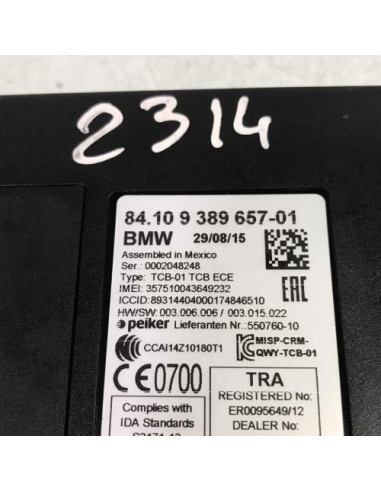 Calculateur BMW X3 F25 PHASE 2 Diesel