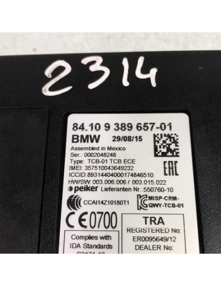 Calculateur BMW X3 F25 PHASE 2 Diesel