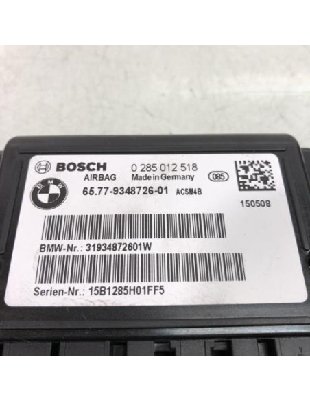 Boitier air bag BMW SERIE 1 F20 PHASE 2 Essence