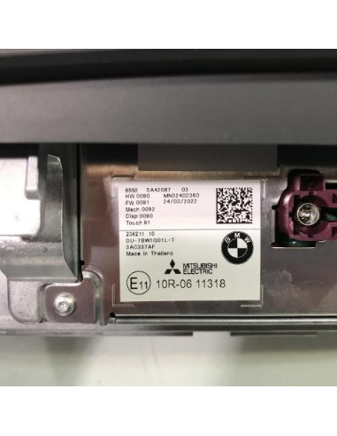 Ecran GPS BMW X3 G01 