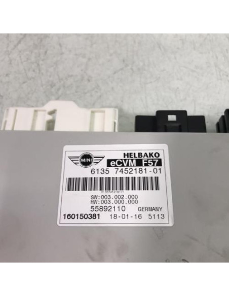 Calculateur MINI MINI 3 F57 PHASE 1 CABRIOLET 