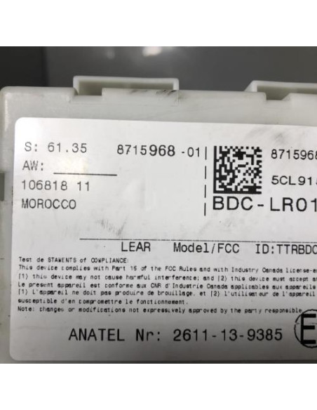 Porte fusible BMW SERIE 2 F45 ACTIVE TOURER PHASE 2 Diesel