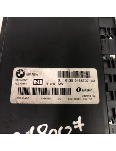 Calculateur BMW SERIE 1 E87 PHASE 2 Diesel