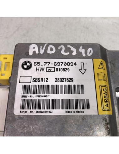 Boitier air bag BMW SERIE 7 E65 PHASE 2 Diesel