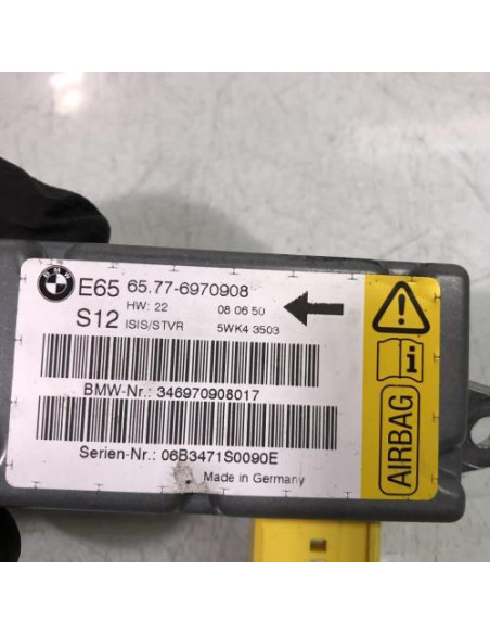 Boitier air bag BMW SERIE 7 E65 PHASE 2 Diesel
