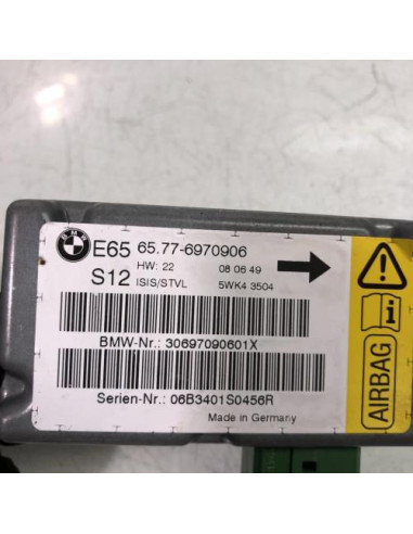 Boitier air bag BMW SERIE 7 E65 PHASE 2 Diesel