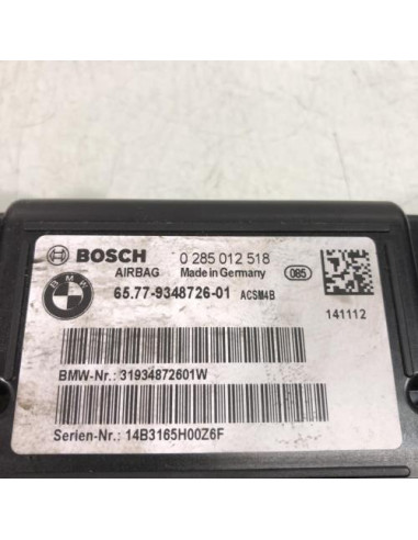 Boitier air bag BMW SERIE 4 F36 GRAN COUPE PHASE 1 Diesel