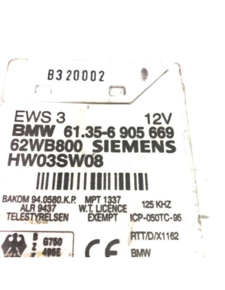 Kit de demarrage BMW SERIE 3 E46 PHASE 1 Diesel