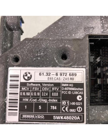 Lecteur de carte (neiman) BMW SERIE 7 E65 PHASE 2 Diesel