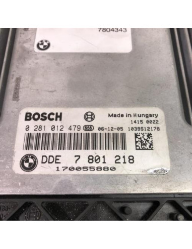 Calculateur moteur BMW SERIE 7 E65 PHASE 2 Diesel
