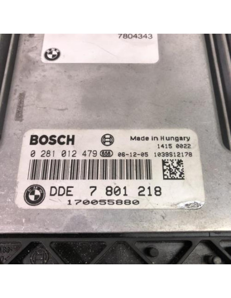 Calculateur moteur BMW SERIE 7 E65 PHASE 2 Diesel