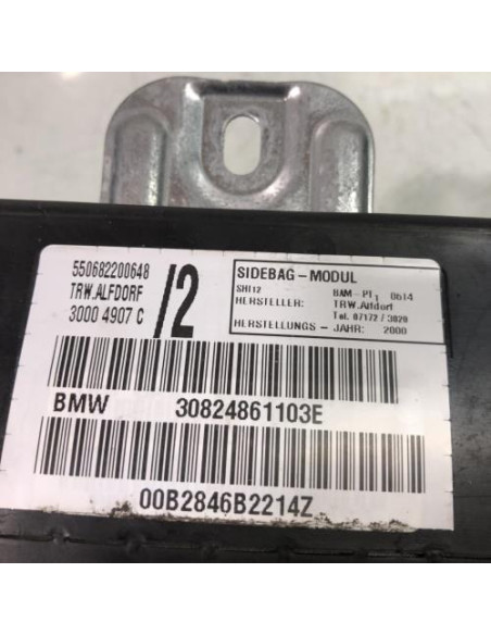Air bag lateral gauche BMW SERIE 3 E46 COUPE PHASE 1 Essence