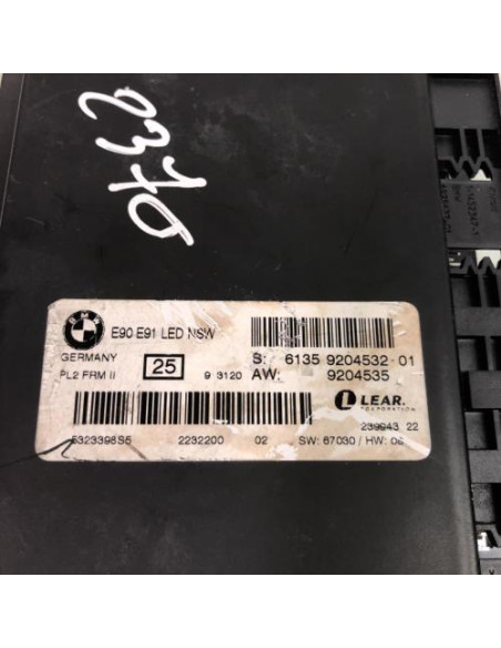 Calculateur BMW SERIE 3 E90 PHASE 2 Essence