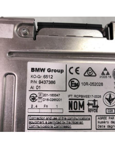 Autoradio d'origine BMW SERIE 1 F20 PHASE 2 Diesel