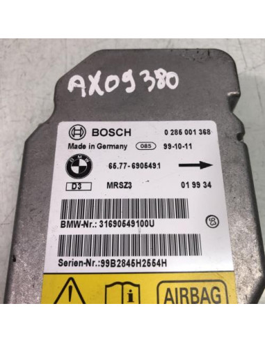 Boitier air bag BMW SERIE 3 E46 PHASE 1 