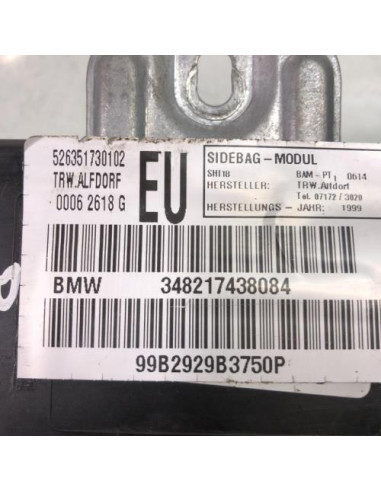 Air bag lateral droit BMW SERIE 3 E46 PHASE 1 