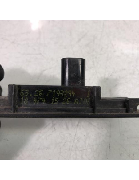 Eclairage de plaque BMW SERIE 1 F20 PHASE 2 Diesel