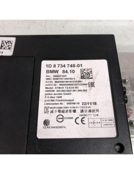 Calculateur BMW SERIE 1 F20 PHASE 2 Diesel