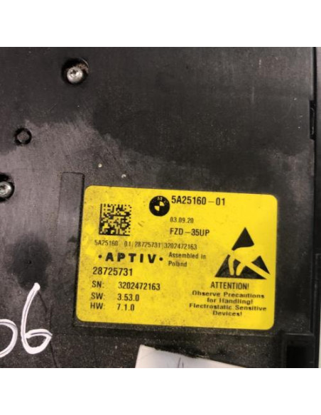 Eclairage de plafonnier BMW SERIE 5 F90 PHASE 2 Essence