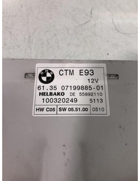 Calculateur BMW SERIE 3 E93 CABRIO PHASE 2 Diesel