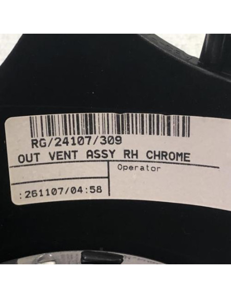 Aerateur tableau de bord avant droit MINI MINI 2 R55 CLUBMAN PHASE 1 BREAK Essence