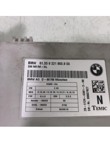 Calculateur BMW X6 E71 PHASE 1 Diesel