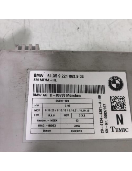 Calculateur BMW X6 E71 PHASE 1 Diesel