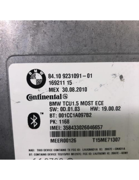 Calculateur BMW X6 E71 PHASE 1 Diesel