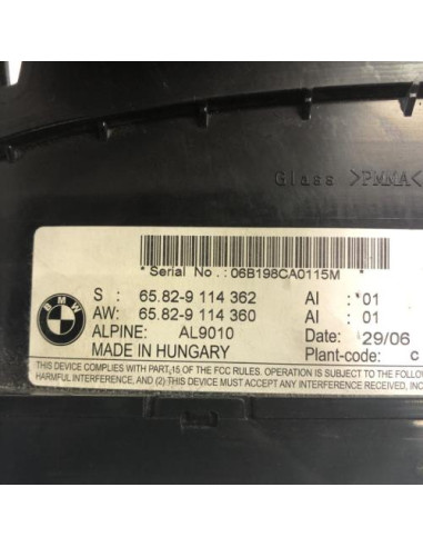 Ecran GPS BMW SERIE 3 E91 TOURING PHASE 1 BREAK Diesel