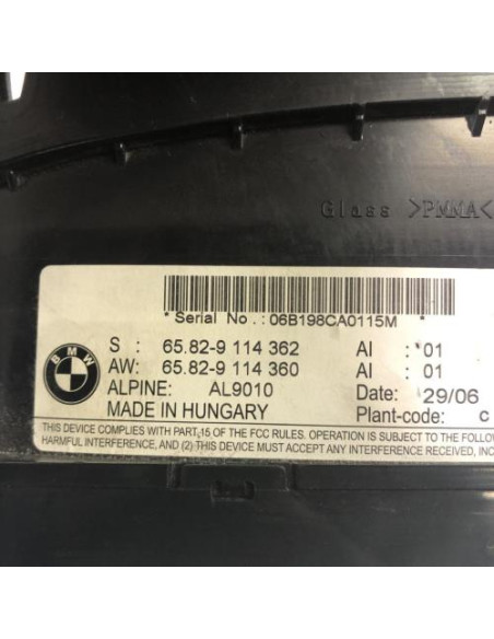 Ecran GPS BMW SERIE 3 E91 TOURING PHASE 1 BREAK Diesel