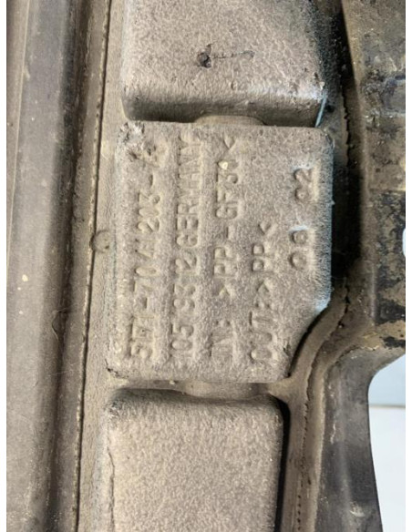 Cache sous moteur BMW SERIE 7 E65 PHASE 1 Diesel