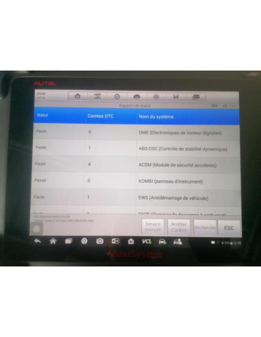 Bouton de warning BMW Z4 E86 COUPE Essence