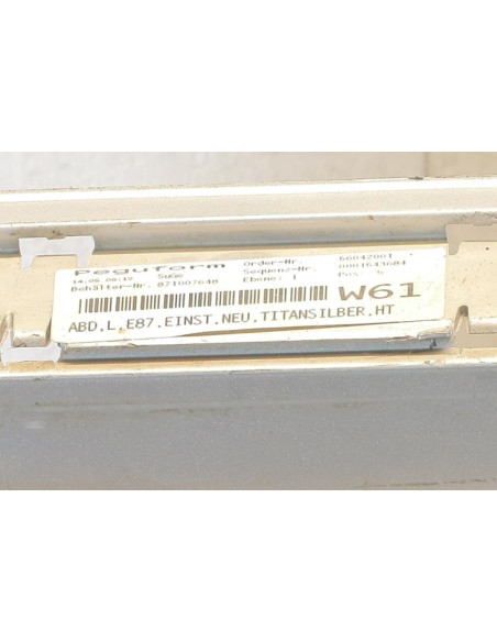 Bas de caisse gauche BMW SERIE 1 E87 PHASE 1 Diesel