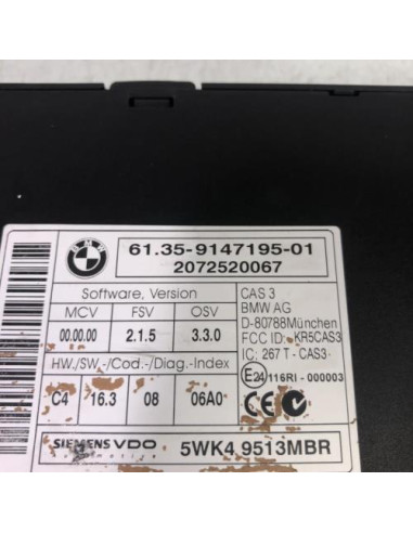 Kit de demarrage BMW SERIE 5 E60 PHASE 2 Diesel