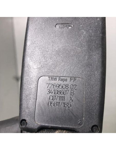 Attache ceinture arriere centrale BMW SERIE 7 F02/F04 LIMOUSINE PHASE 1 