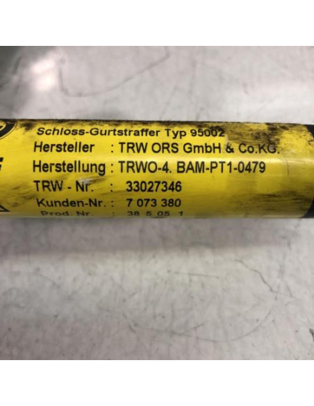 Pretensionneur de ceinture avant droit BMW X3 E83 PHASE 2 Diesel