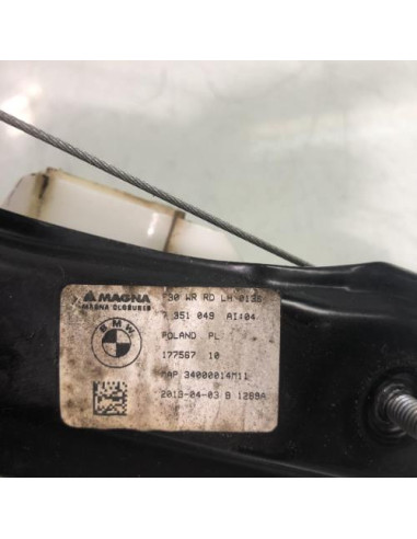 Leve vitre electrique arriere gauche BMW SERIE 3 F31 TOURING PHASE 1 BREAK Diesel