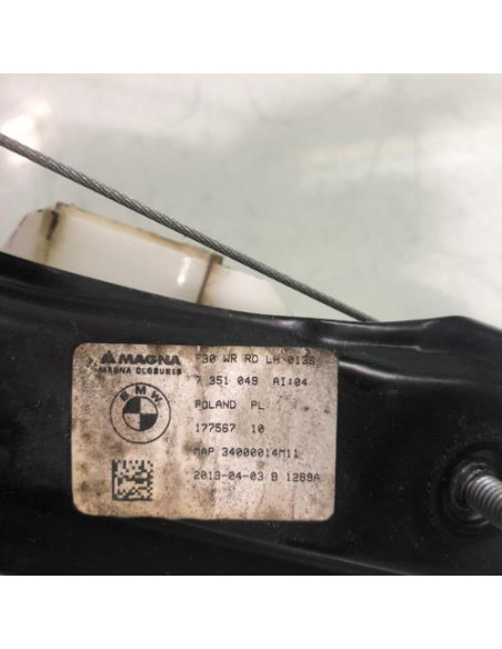 Leve vitre electrique arriere gauche BMW SERIE 3 F31 TOURING PHASE 1 BREAK Diesel