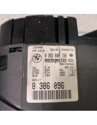 Compteur BMW SERIE 3 E46 PHASE 1 Diesel
