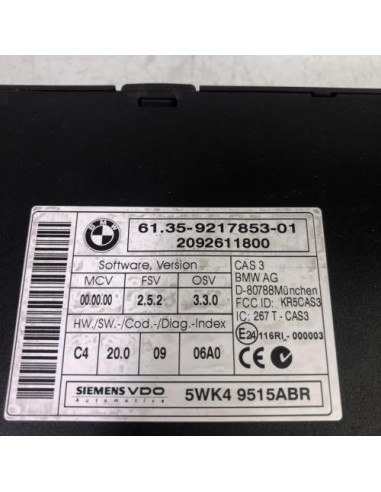 Kit de demarrage BMW SERIE 1 E87 PHASE 2 Diesel